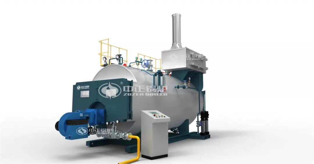 中正10噸燃氣蒸汽鍋爐耗氣量僅600m3/h，獲國藥一心好評